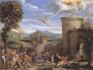 Annibale Carracci The Stoning of ST.Stephen (mk05) china oil painting image